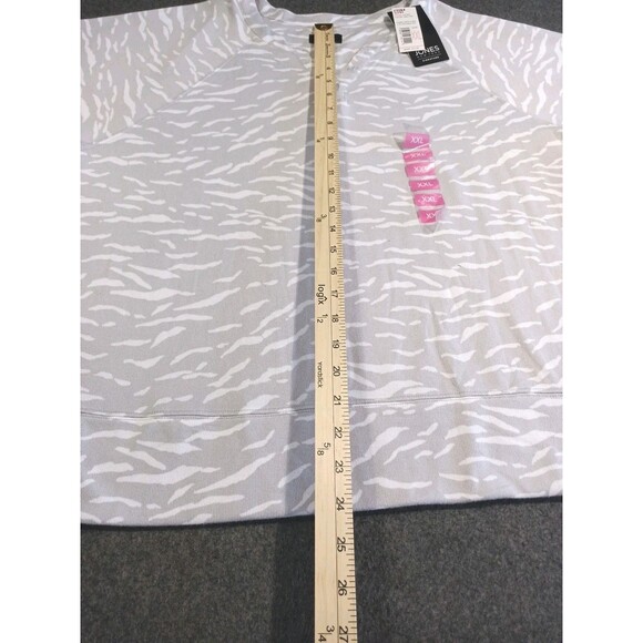 Jones New York Women’s Sleep Shirt Size XXL Short Sleeve Top Only - Picture 4 of 8
